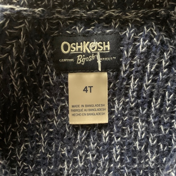 Chunky knit cardigan, navy shawl collar sweater - Picture 2 of 5